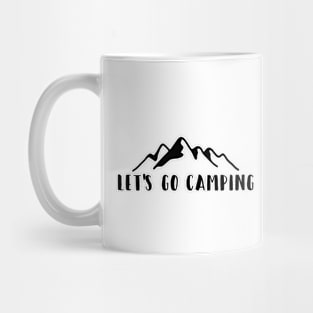 Let's Go Camping, Mountains Mug